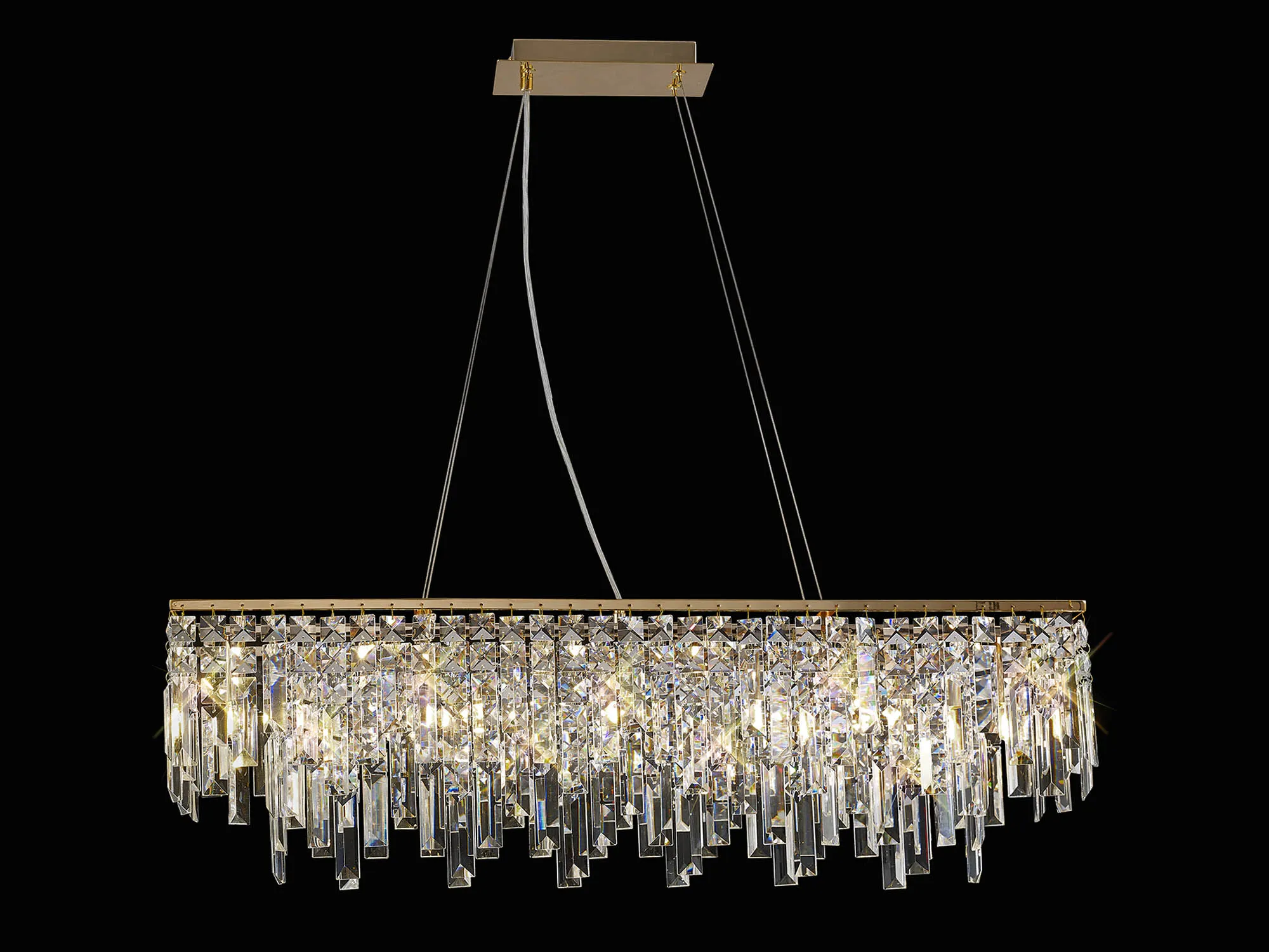 IL31815  Maddison Crystal Pendant 6 Light